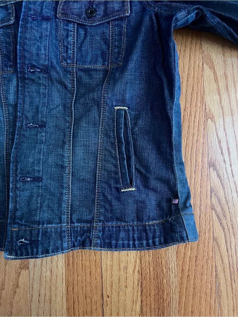 Ralph Lauren Polo Jeans Co. Dark Blue Denim Jacket - Picture 3 of 10
